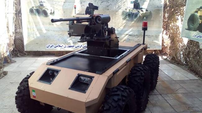 Iran Army unveils military robot among 7 new achievements