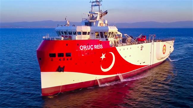 Greece rejects talks until Turkey withdraws ship from Mediterranean