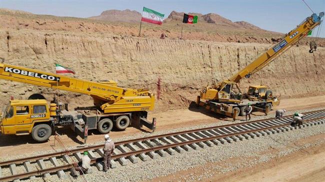 Iran, Afghanistan inaugurate joint railway project