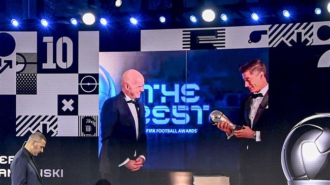 The Best FIFA Football Awards: Lewandowski wins Best Men's Player Award