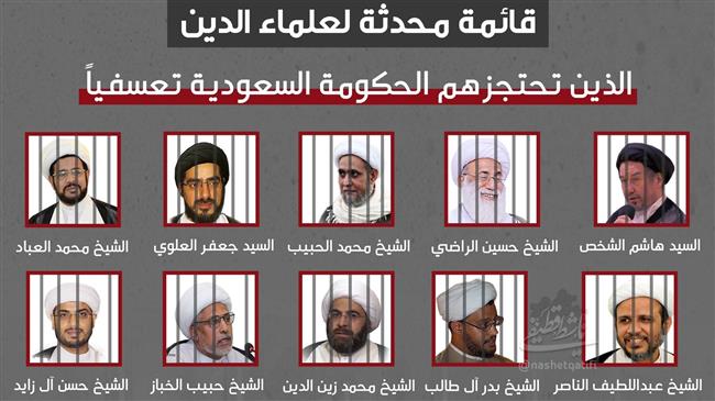 ‘Over dozen Shia scholars behind bars in Saudi Arabia’