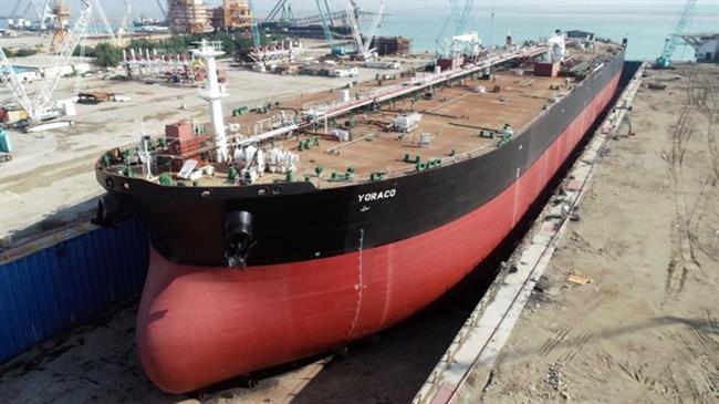 IRGC contractor unveils second Aframax tanker
