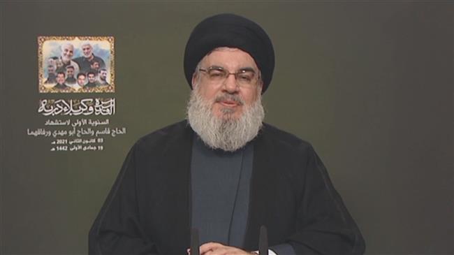 Nasrallah reiterates path of resistance as response for Suleimani martyrdom