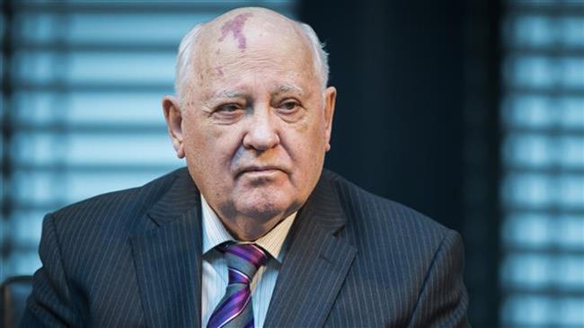 Gorbachev warns of 'nuclear war’ as US jets fly over Russian navy