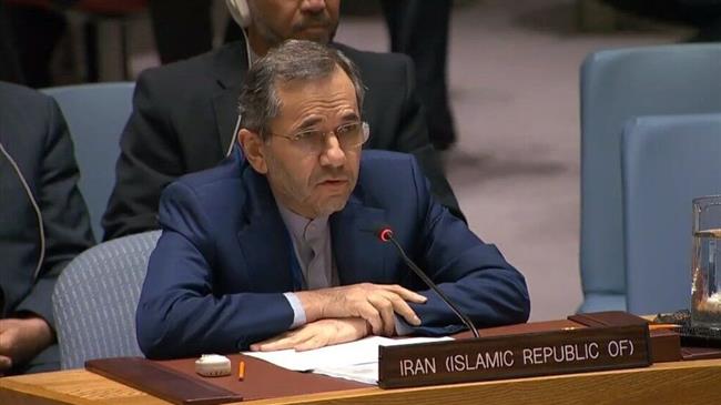Iran's UN envoy: Sanctions as brutal as terrorism, war crimes