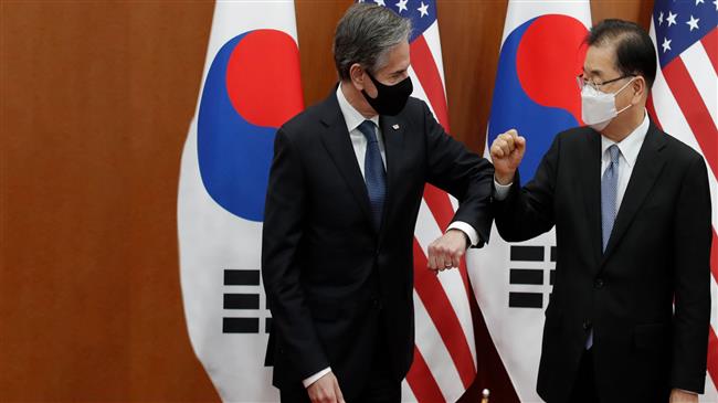 US officials in South Korea take aim at North Korea, China