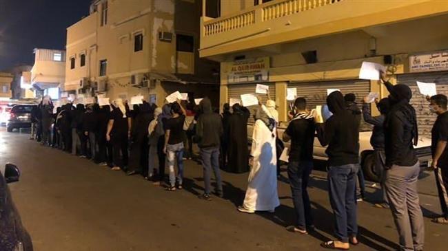 Bahrainis rally in solidarity with prisoners for 20th consecutive night 