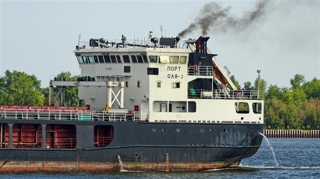 Ship carrying corn to Iran grounded in Volga: ILNA
