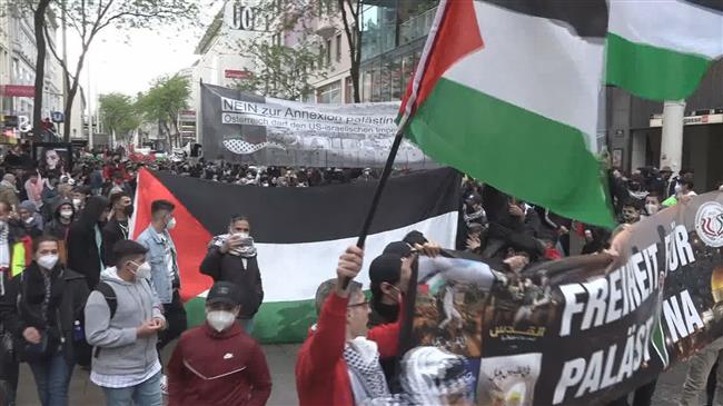 Thousands take part in anti-Israeli demo in Vienna