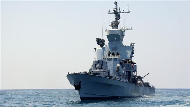 Palestinian resistance fighters target Israeli warship off Gaza coast