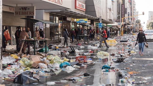 South Africa’s death toll rises to 117 as govt. hikes troop deployment against looters