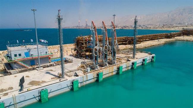 Iran opens large energy port on Persian Gulf