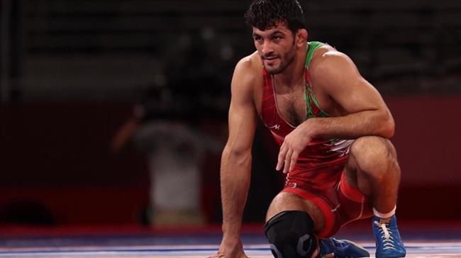 Iran’s freestyle wrestler Yazdani runner-up in Tokyo 2020 Olympics