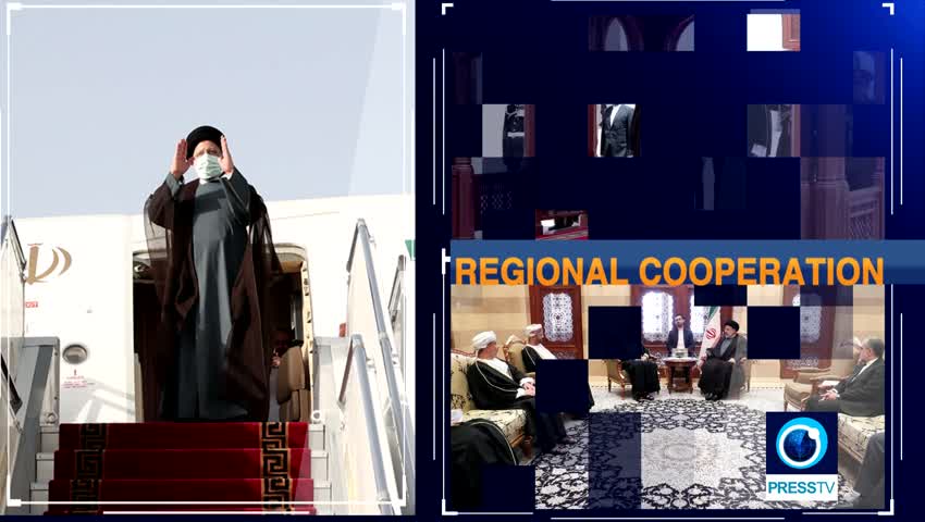 Iran's President Raeisi in Oman